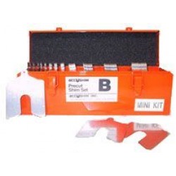 Mini Kit de Lainas Calibradas de Acero Inoxidable ACC 3"x 3"